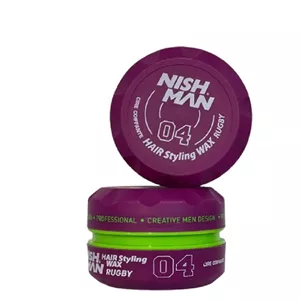 ژل واکس مو نیشمن NISH MAN مدل RUGBY شماره 04 حجم 150 میل، ترکیه