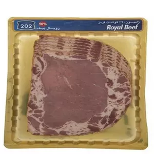 ژامبون رویال بیف ۹۰ درصد ۲۰۲ ۳۰۰ گرم