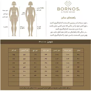 شومیز زنانه برنس کد 30100 رنگ مشکی 40