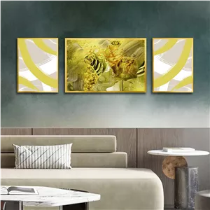 تابلو بکلیت طرح خوشنویسی و خطاطی مدل T-2592 مجموعه 3 عددی سایز 20*30*10 
