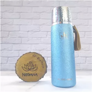فلاسک 800 میل JK کرومی آبی