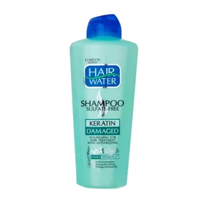 شامپو کامان (Comeon) مدل Hair Water بدون سولفات کراتینه حجم 400 میلی لیتر