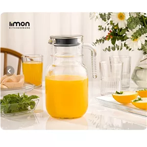 پارچ درب استیل 1.5 لیتری لیمون