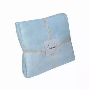 پتو cocon velvet مایسا 180*210 آبی روشن