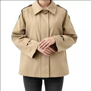 بارانی زنانه سرژه مدل 228163 کرم L