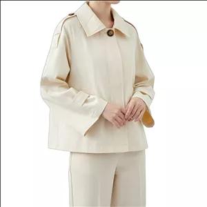 بارانی زنانه سرژه مدل 228163 شیری L