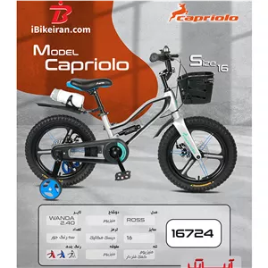 دوچرخه 16 کاپریولو مدل راس (Capriolo Ross) طوسی