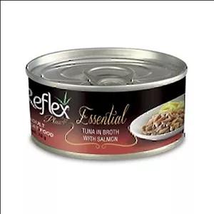 کنسرو گربه ادالت نچرال با طعم تن و سالمون برند 70گرمیREFLEX