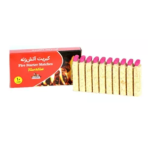 کبریت آتش زنه ستاره ممتاز بسته 10 عددی