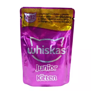 پوچ بچه گربه ویسکاس آلمانی با طعم مرغ 85 گرم