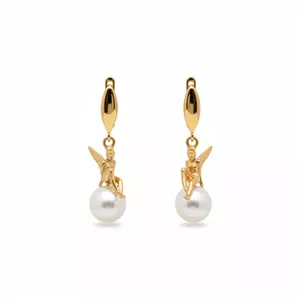 گوشواره طلا طرح فرشته مروارید 3.220 