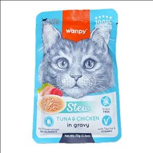 پوچ ونپی نچرال گربه ادالت طعم مرغ و تن