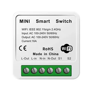 رله سوئیچ هوشمند TUYA مدل Mini-دو پل-WiFi