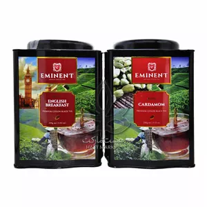 چای سیاه انگلیش برکفست قوطی فلزی 250 گرم امیننت