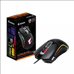 ماوس گیمینگ گیگابایت مدل AORUS M5 با سیم RGB