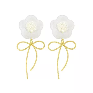 گوشواره میخی زنانه مدل شکوفه کد s120