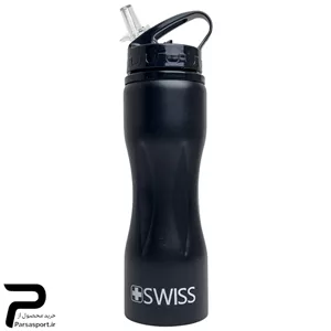 قمقمه فلزی swiss مشکی