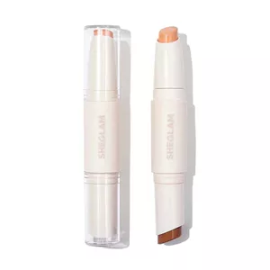 کانتور دو طرفه COLOR & SCULPT STICK شیگلم SHEGLAM رنگ nude & cocoa -