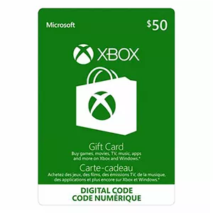 گیفت کارت ایکس باکس Microsoft XBOX 50$ Gift Card US
