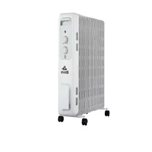 شوفاژ برقی 13 پره ایوولی بدون فن مدل EVOH-13MW دارای دو سال گارانتی رادین سرویس (ضمانت اصالت و سلامت کالا ) مشکی