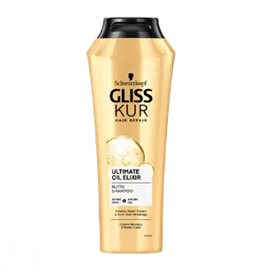 شامپو نرم کننده گلیس (Gliss) مدل Ultimate Oil Elixir حاوی روغن های مغذی 525 میلی‌لیتر