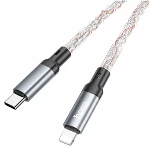 کابل تبدیل USB-C به لایتنینگ هوکو مدل U112 20W طول 1 متر