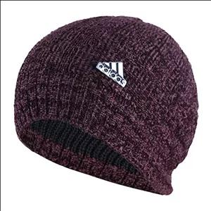 کلاه مخمل مردانه بدون لبه طرح ادیداس