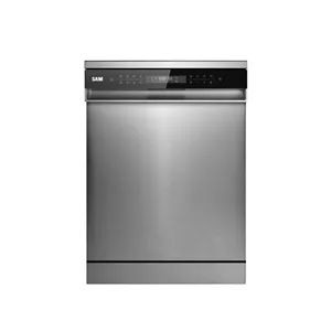 ماشین ظرفشویی 15 نفره سام مدل DW192 نقره ای با گارانتی 24 ماهه سام سرویس