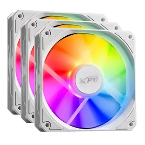 فن کیس ای دیتا ایکس پی جی مدل VENTO R 120 ARGB PWM WHITE بسته سه عددی | گارانتی 24 ماهه آونگ