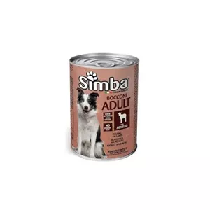 کنسرو سگ چانک برند سیمبا 415 گرم طعم بره