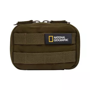 کیف کمری نشنال جئوگرافیک مدل POUCH N14202 زیتونی