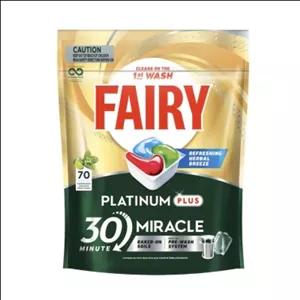 قرص ماشین ظرفشویی فیری نعنایی با عملکرد قوی (70عددی)