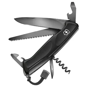 چاقوی چند کاره ویکتورینوکس مدل Ranger 55 Onyx 130mm / 0.9563.C31P
