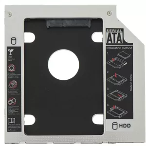 براکت هارد اینترنال مدل 9.5 hdd caddy مشکی