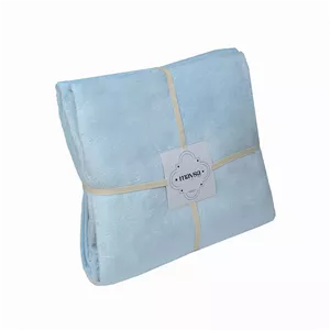 پتوvelvet مایسا 180*210 آبی روشن