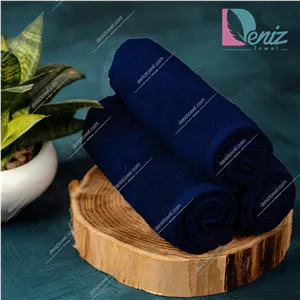 حوله دستی سه عددی مینیمال سرمه ای