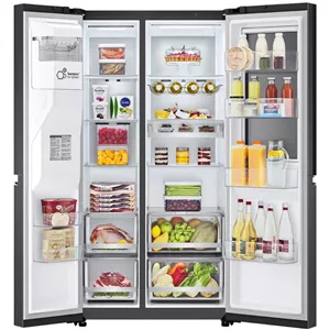 یخچال فریزر ساید بای ساید دو درب 24 فوت ال جی مدل GCX-287TVS (X287) گارانتی 24 ماهه گلدن ای تی سرویس ( ضمانت اصالت و سلامت کالا )