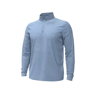 نیم زیپ برند Under Armour آبی روشن 2XL