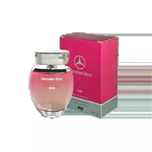 ادوپرفیوم زنانه نایس پاپت Nice مدل مرسدس بنز رز Mercedes Benz Rose حجم 100 میلی لیتر