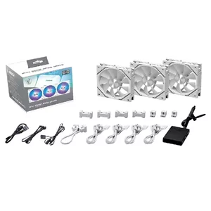 فن کیس گیمینگ ام اس آی MPG EZ120 ARGB White بسته 3 عددی گارانتی 24 ماهه تخت جمشید