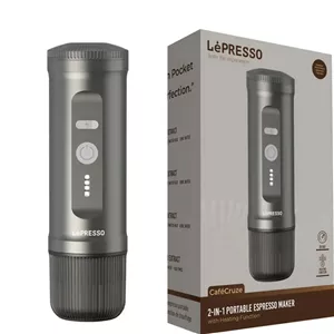 قهوه ساز شارژی قابل حمل لپرسو مدل Portable 2 in 1 Espresso Maker LPCFFPCM0095