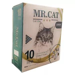 خاک گربه مستر کت کربن دار 10 لیتری