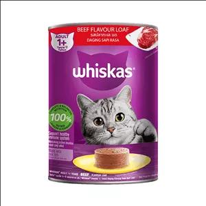کنسرو گربه بالغ برند ویسکاس پته طعم گوشت گاو 400 گرمی
