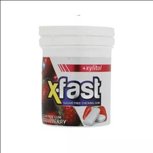 آدامس ایکس فست قوطی توت فرنگی ۵۰ گرم