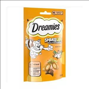تشویقی مولتی ویتامین گربه دریمیز طعم مرغ و اردکDreamies Shakeups Multivitamins Rockin Rooster Cat & Kitten Treats 55g