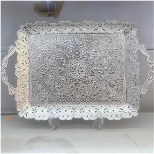 سینی برنجی رنگ ثابت