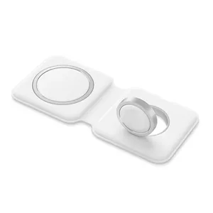 شارژر وایرلس مگ سیف آیفون و اپل واچ اپل مدل Apple MagSafe Duo iPhone And iWatch Wireless Charger