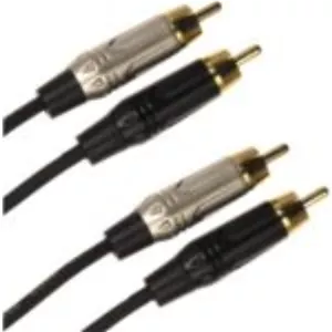 کابل 2 متری دوبل rca به rca کوئیک لاک QUIK LOK4RCA2