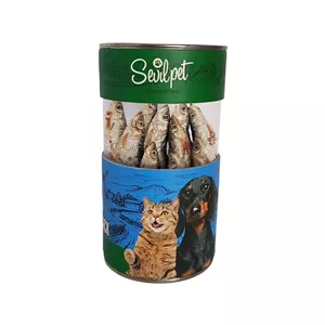 تشویقی طبیعی سگ و گربه سویل پت ماهی کیلکا Sprat Snack