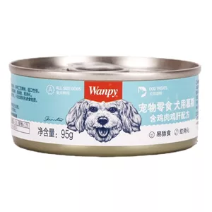 کنسرو سگ ونپی طعم مرغ و جگر وزن 95 گرم